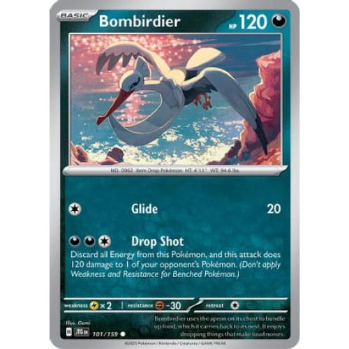 Bombirdier (101) Common Reverse Holofoil - Single