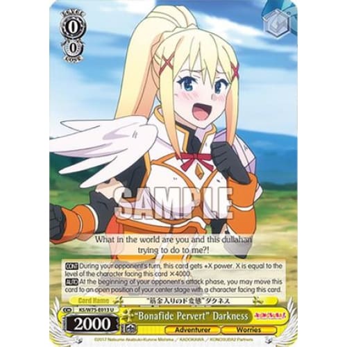 ’Bonafide Pervert’ Darkness (KONOSUBA -GOD’S BLESSING