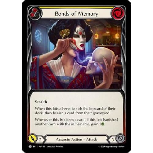 Bonds of Memory (Yellow) (PART THE MISTVEIL) - Single