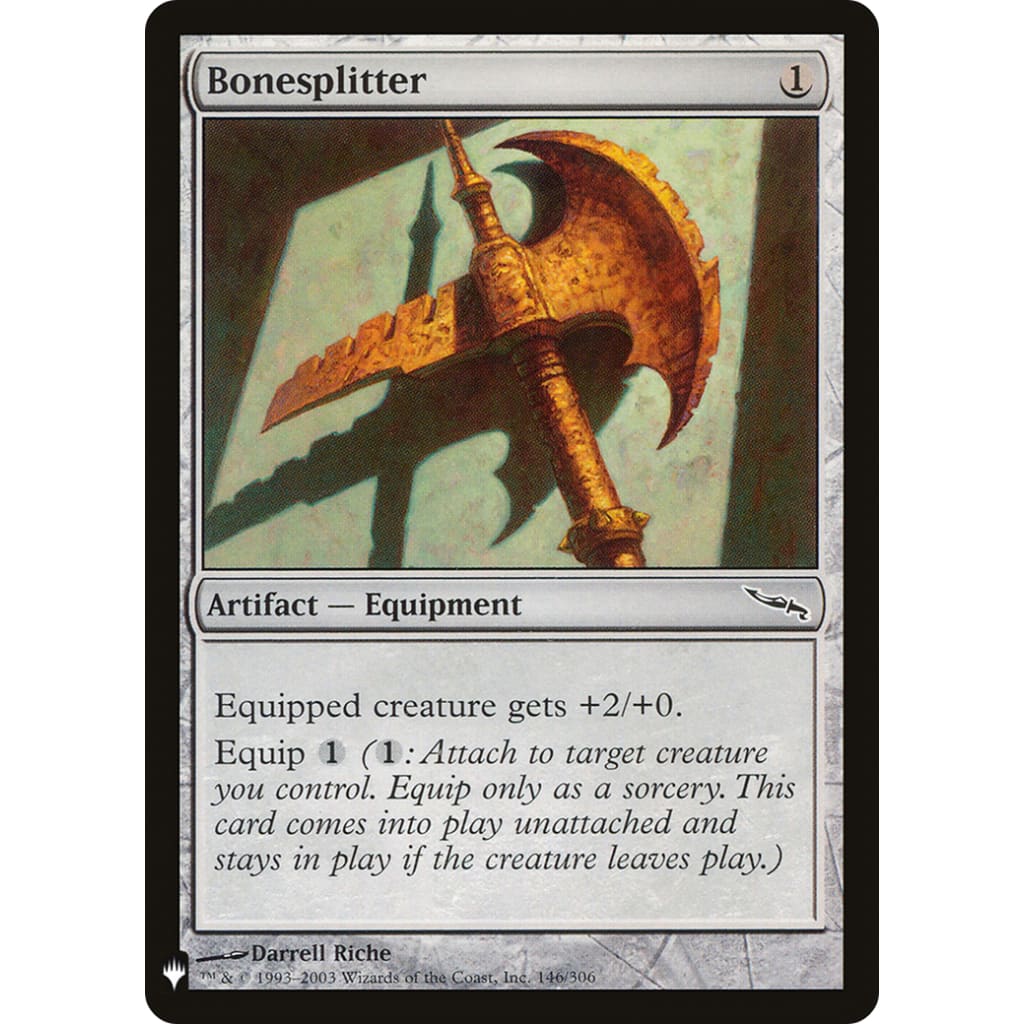 Bonesplitter (PLST-MRD-146) - Single