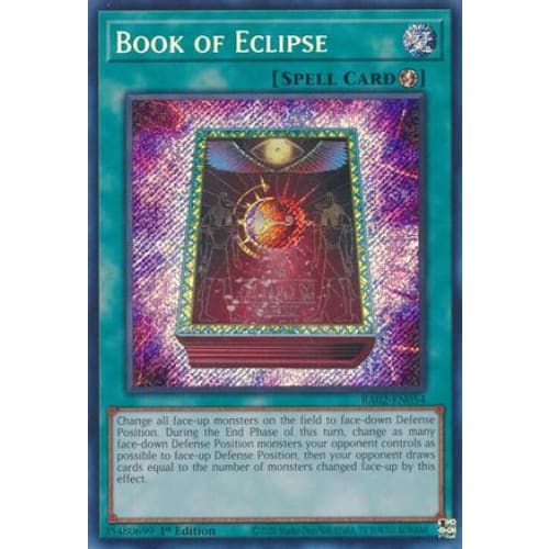 Book of Eclipse (Secret Rare) - RA02-EN054 Secret Rare 1st