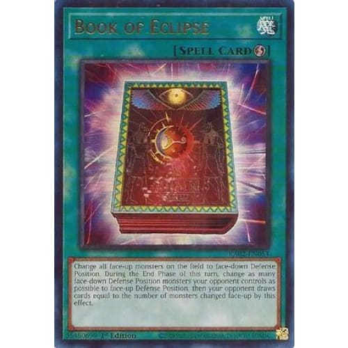 Book of Eclipse (UR) - RA02-EN054 Ultra Rare 1st Edition