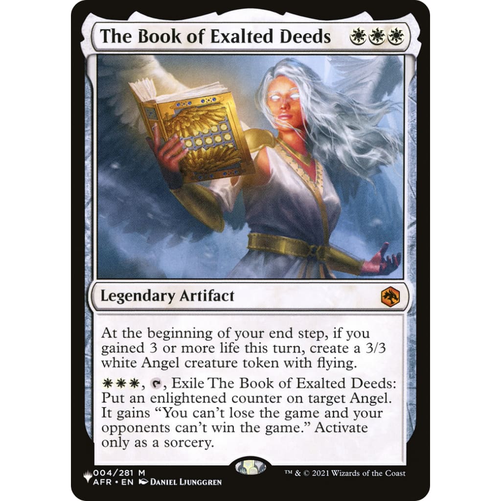 The Book of Exalted Deeds (PLST-AFR-4) - Single