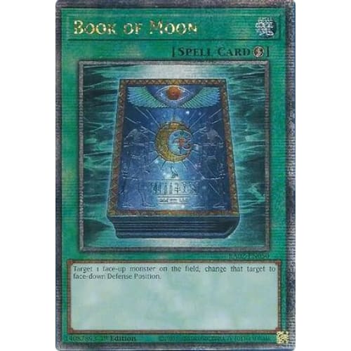 Book of Moon (Quarter Century Secret Rare) - RA02-EN050