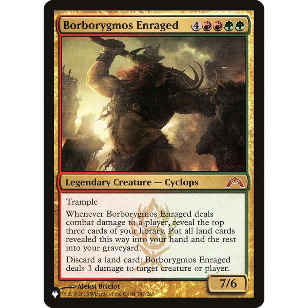Borborygmos Enraged (PLST-GTC-147) - Single