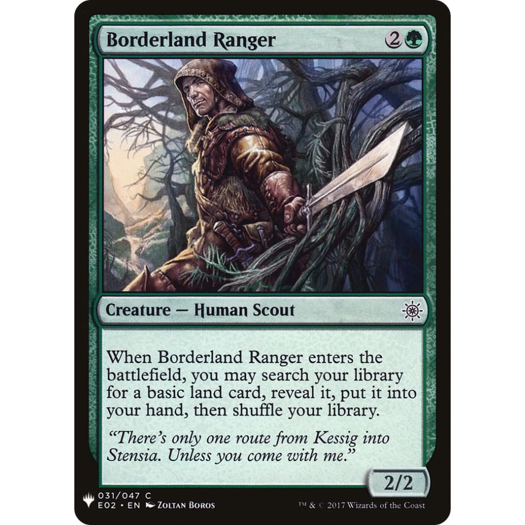 Borderland Ranger (PLST-E02-31) - Single