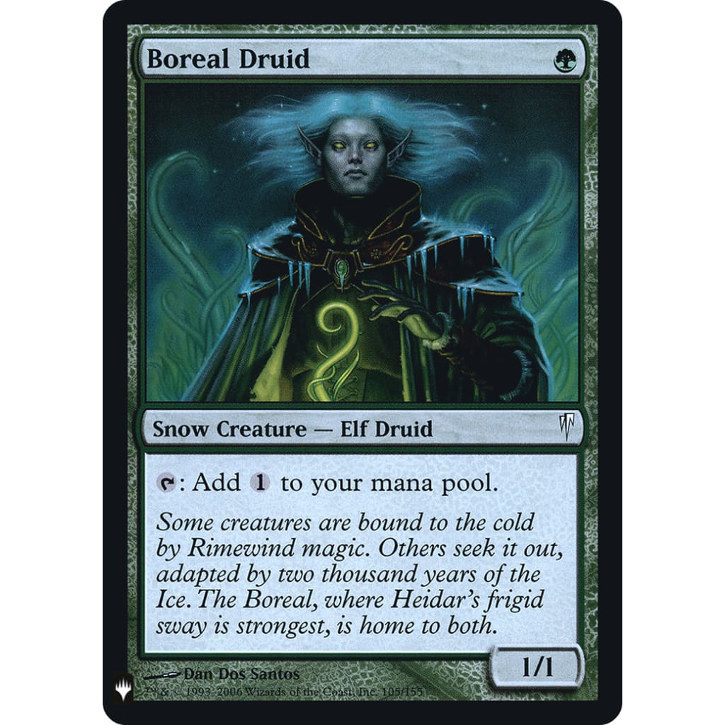 Boreal Druid (PLST-CSP-105) Foil - Single