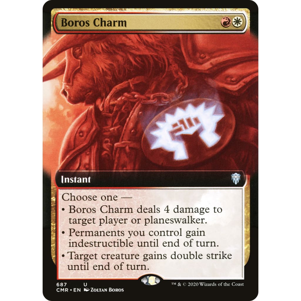 Boros Charm (CMR-687): (Extended Art) Foil - Single
