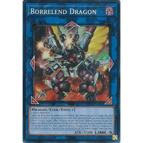 Borrelend Dragon (PCR) - RA02-EN043 Prismatic Collector’s