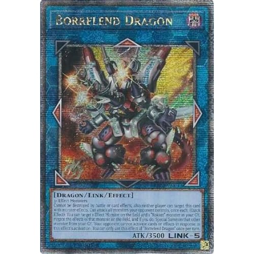 Borrelend Dragon (Quarter Century Secret Rare) - RA02-EN043