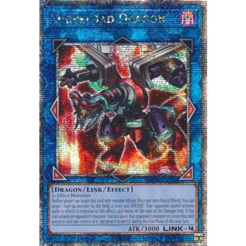 Borreload Dragon (Alternate Art) (Quarter Century Secret