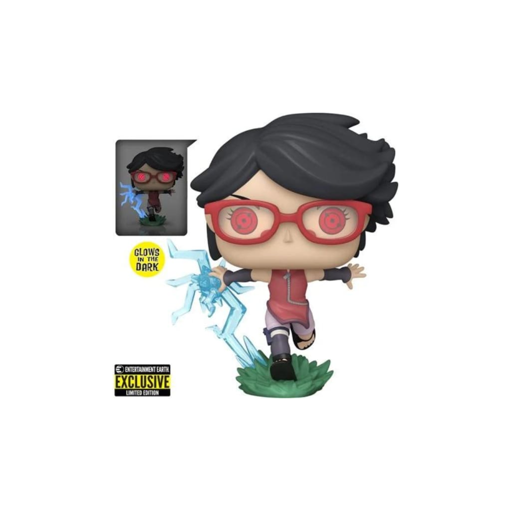 Boruto Sarada with Sharingan Glow-in-the-Dark Funko Pop!