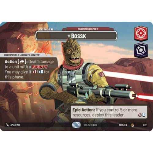 Bossk - Hunting His Prey (Showcase) (272) - Shadows