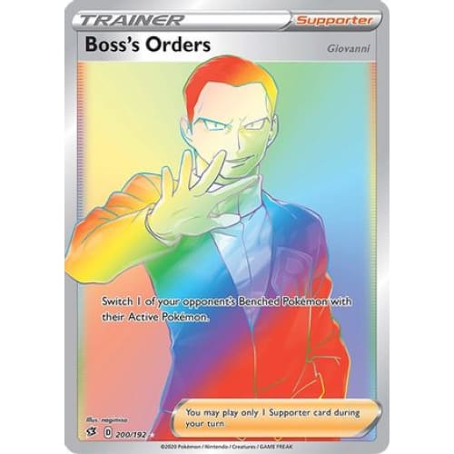 Boss’s Orders (200/192) Holo Rare Holofoil - Single