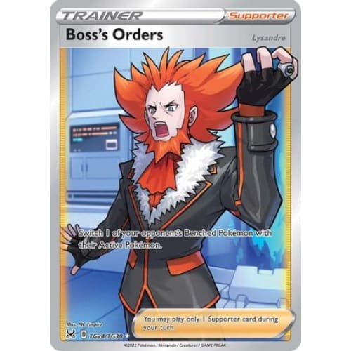 Boss’s Orders (TG24/030) Ultra Rare Holofoil - Single