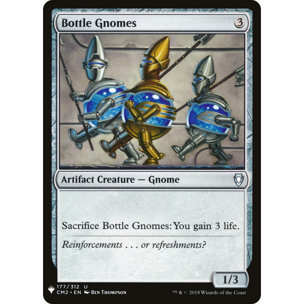 Bottle Gnomes (PLST-CM2-177) - Single