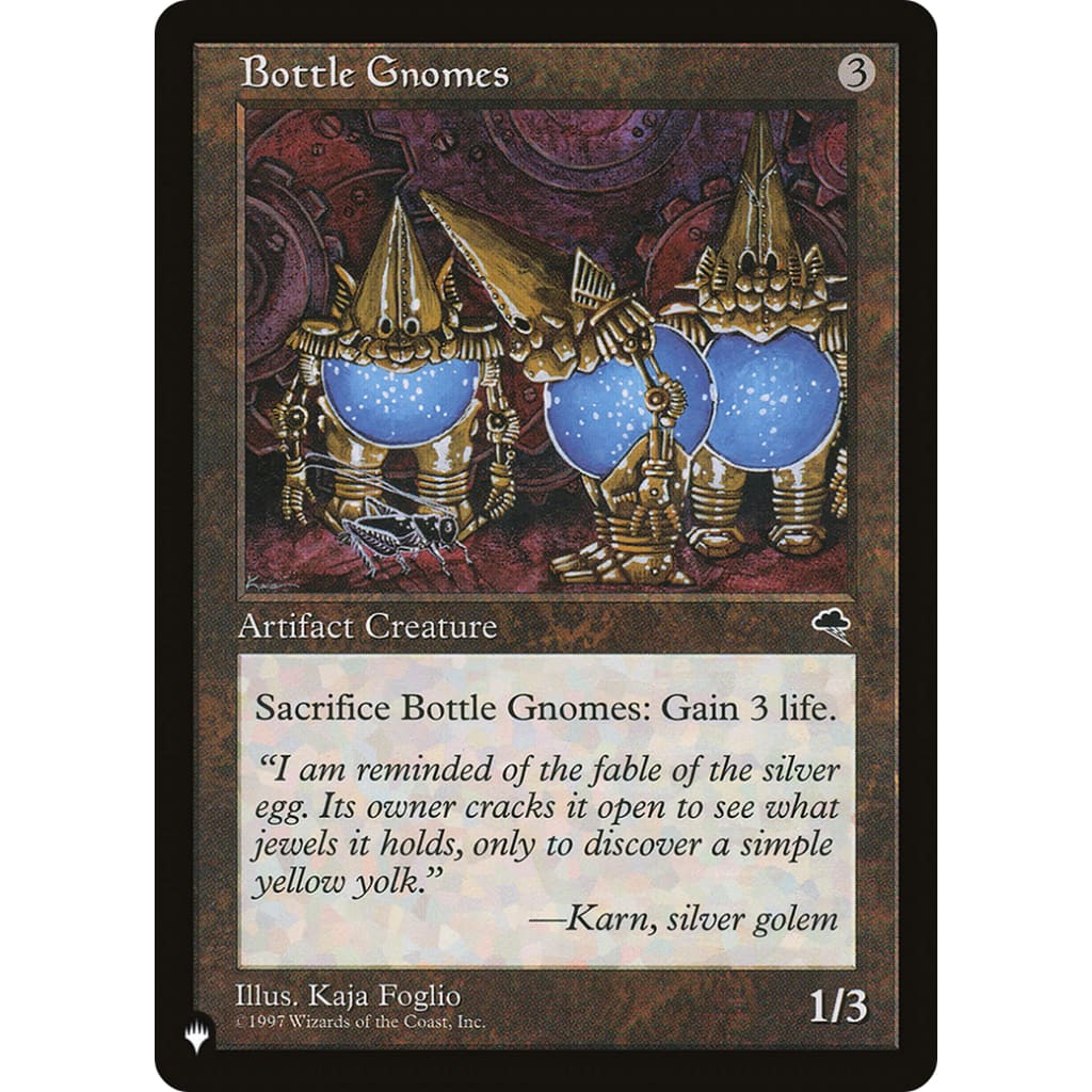 Bottle Gnomes (PLST-TMP-278) - Single