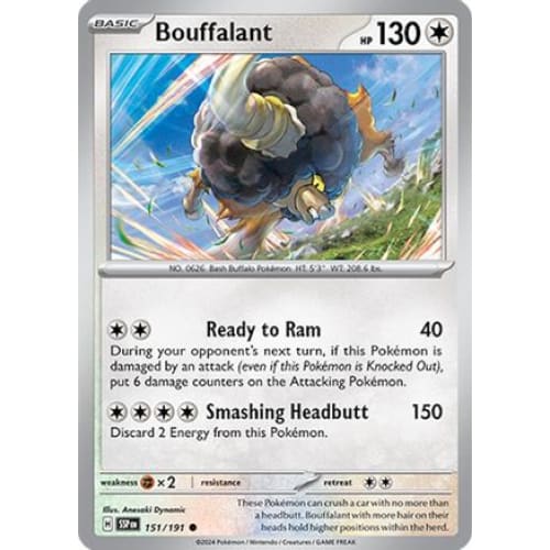 Bouffalant (151) Common - Single