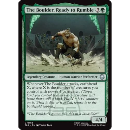 The Boulder Ready to Rumble (TLA-168) - Single
