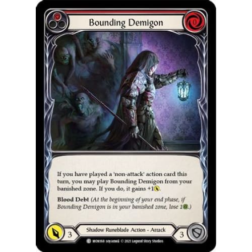 Bounding Demigon (Red) (MONARCH) Unlimited Edition - Single