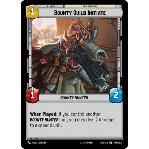 Bounty Guild Initiate (254/262) - Shadows of the Galaxy