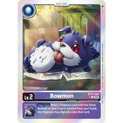 Bowmon (Blast Ace Box Promotion Pack) - BT14-006 - Uncommon
