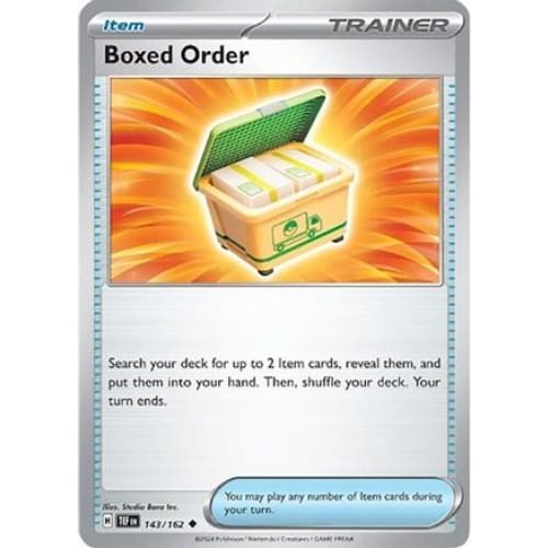 Boxed Order (143) Uncommon - Single