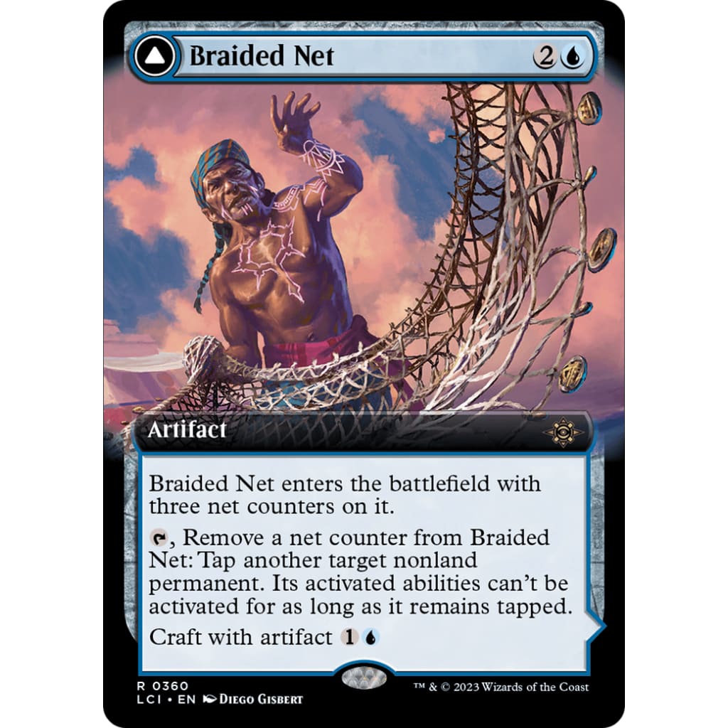 Braided Net // Quipu (LCI-360): (Extended Art) Foil - Single