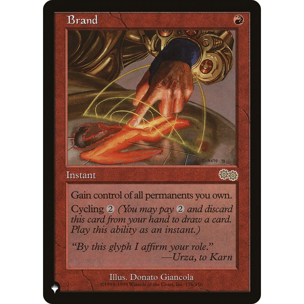 Brand (PLST-USG-176) - Single