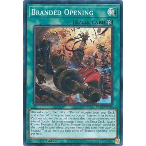 Branded Opening - RA03-EN070 Super Rare 1st Edition - Single