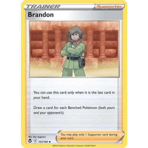 Brandon (151/195) Uncommon Reverse Holofoil - Single