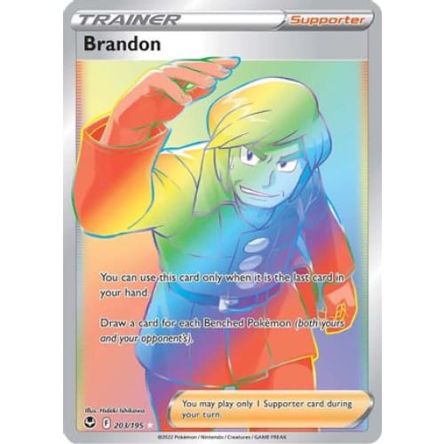 Brandon (203/195) Holo Rare Holofoil - Single