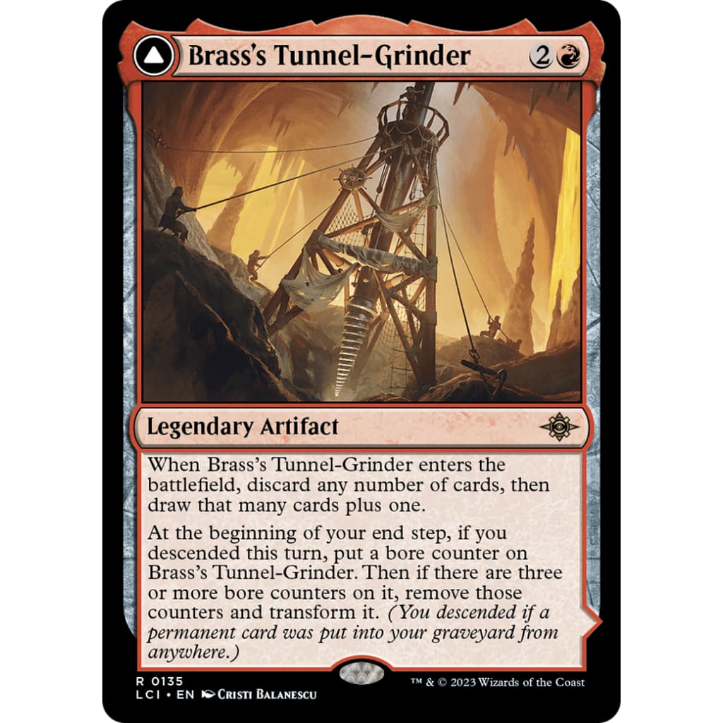 Brass’s Tunnel-Grinder // Tecutlan the Searing Rift