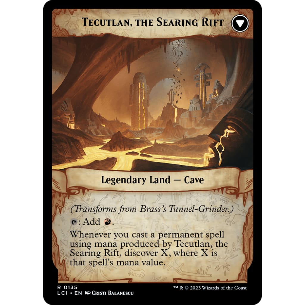 Brass’s Tunnel-Grinder // Tecutlan the Searing Rift