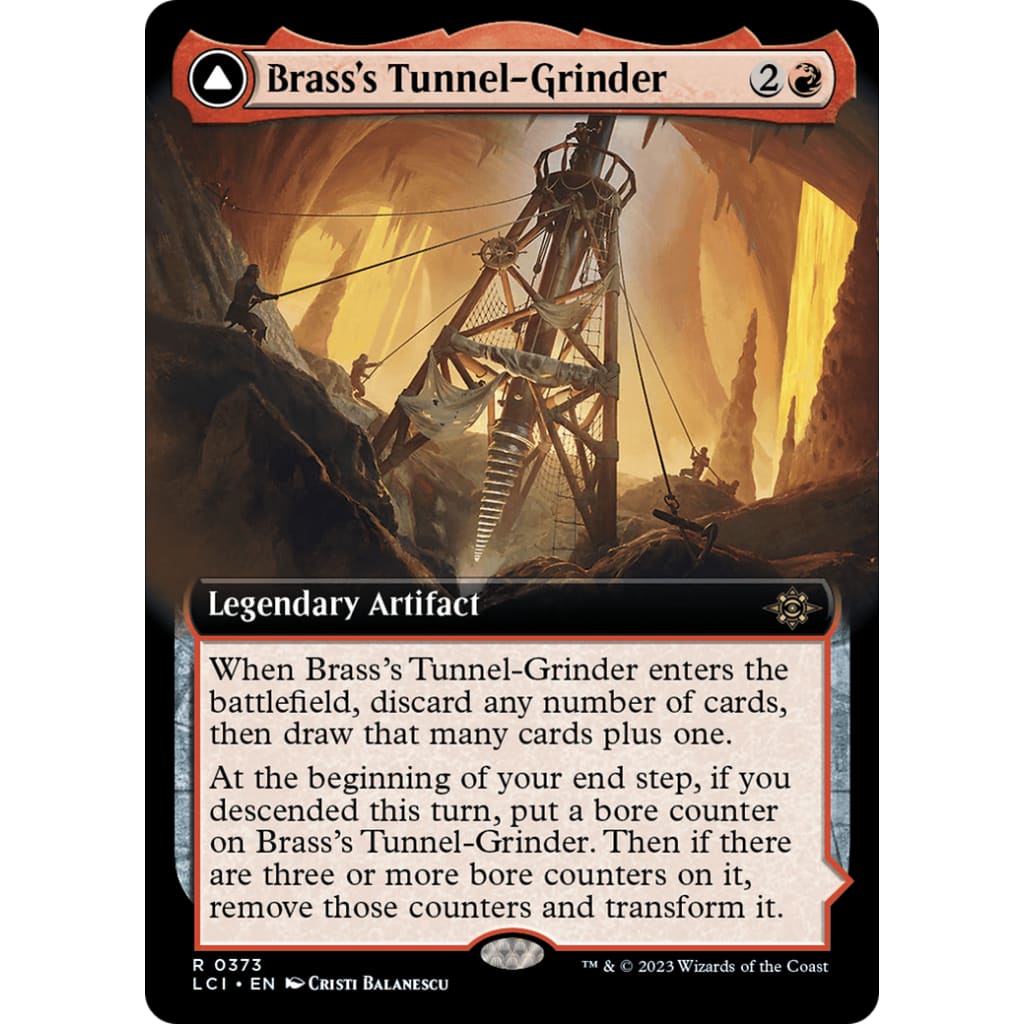 Brass’s Tunnel-Grinder // Tecutlan the Searing Rift