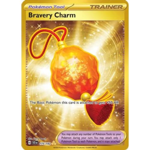 Bravery Charm (175) Hyper Rare Holofoil - Single