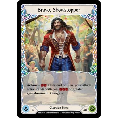 Bravo Showstopper (FLESH AND BLOOD: PROMO CARDS) 1st