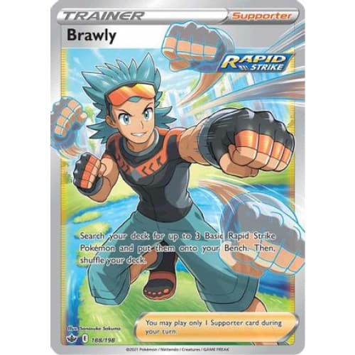 Brawly (188/198) Ultra Rare Holofoil - Single