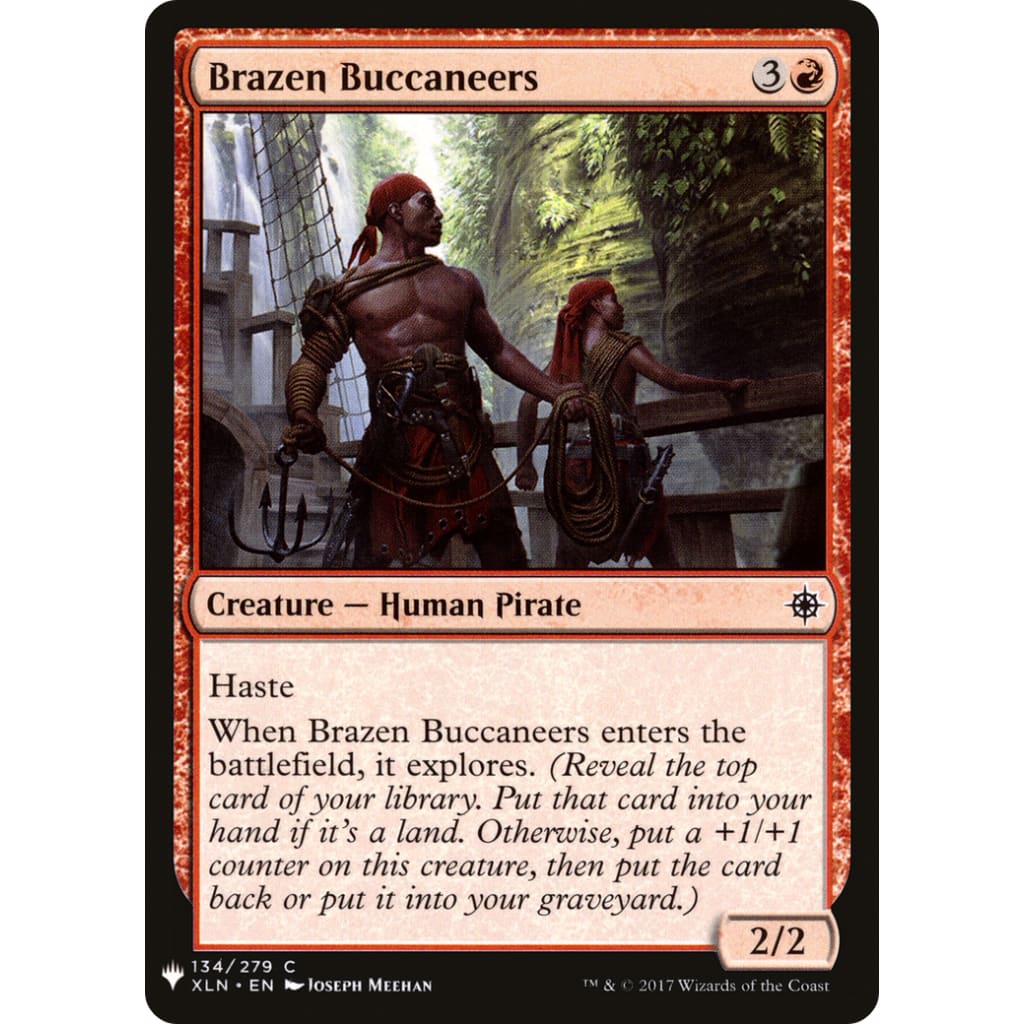 Brazen Buccaneers (PLST-XLN-134) - Single
