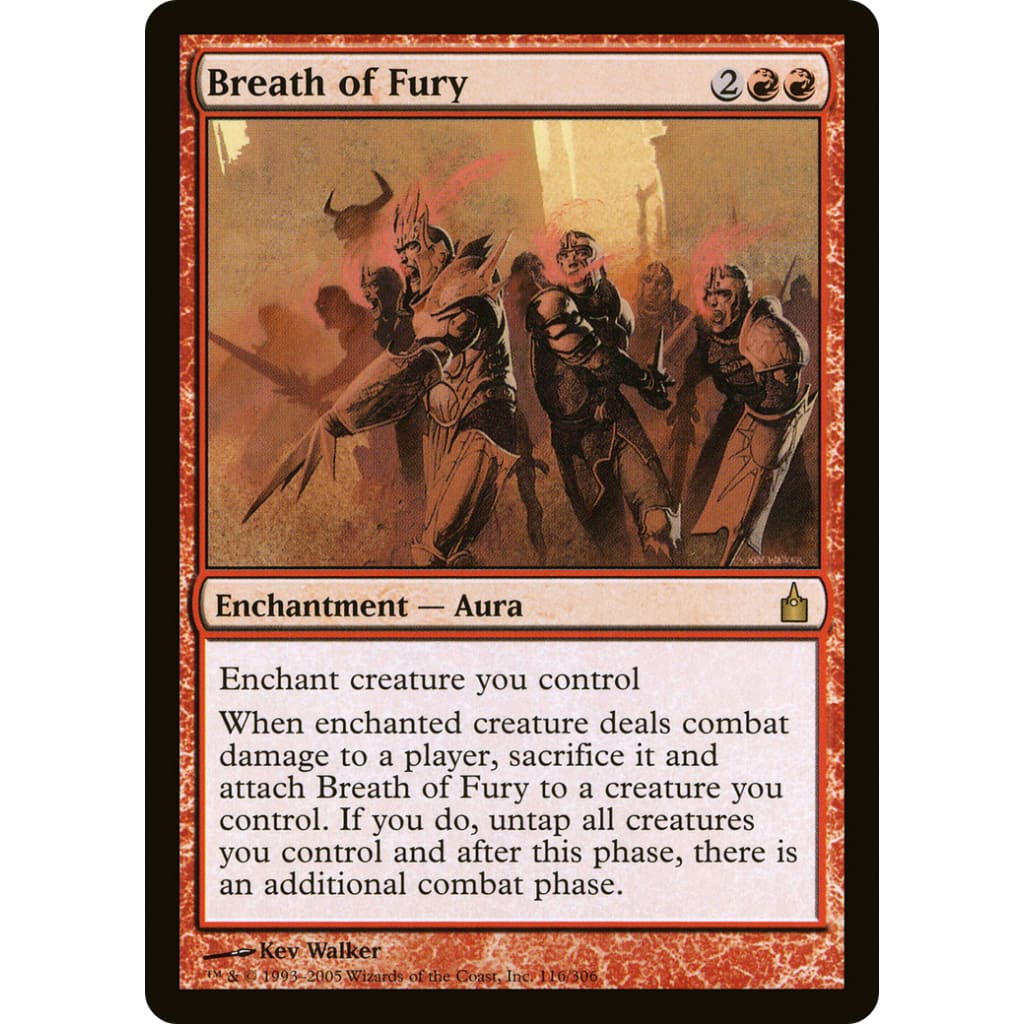 Breath of Fury (RAV-116) Foil - Single