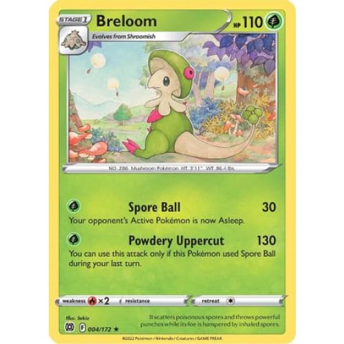 Breloom (004/172) Rare Classic - Single