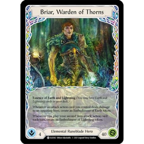Briar Warden of Thorns // (TALES OF ARIA) 1st Edition