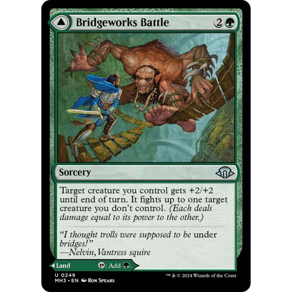 Bridgeworks Battle // Tanglespan (MH3-249) Foil - Single