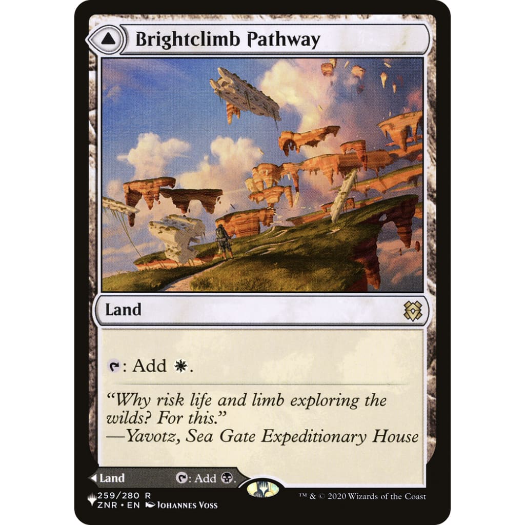 Brightclimb Pathway // Grimclimb (PLST-ZNR-259) - Single