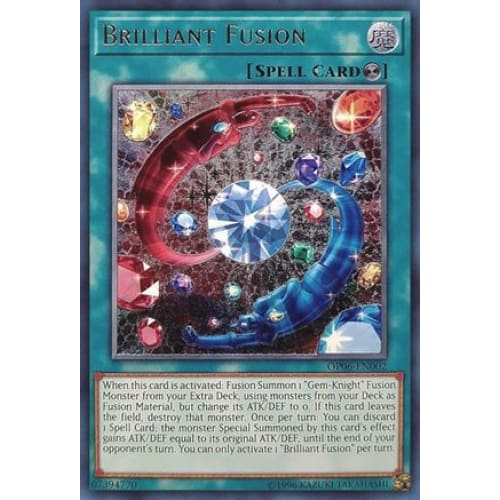 Brilliant Fusion (OP06-EN002) Ultimate Rare Unlimited