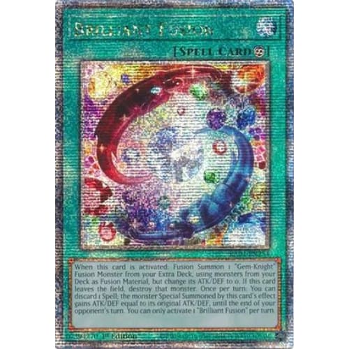 Brilliant Fusion (Quarter Century Secret Rare) - RA04-EN254