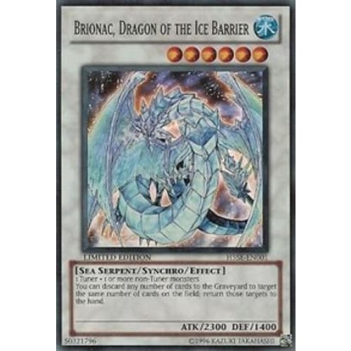 Brionac Dragon of the Ice Barrier (H5SE-EN001) Super Rare
