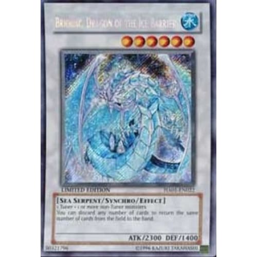 Brionac Dragon of the Ice Barrier (HA01-EN022) Secret Rare