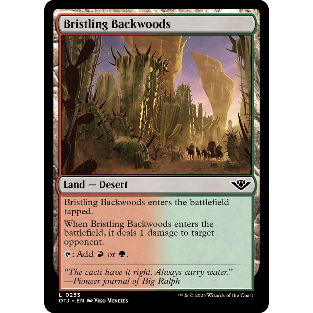 Bristling Backwoods (OTJ-253) - Single