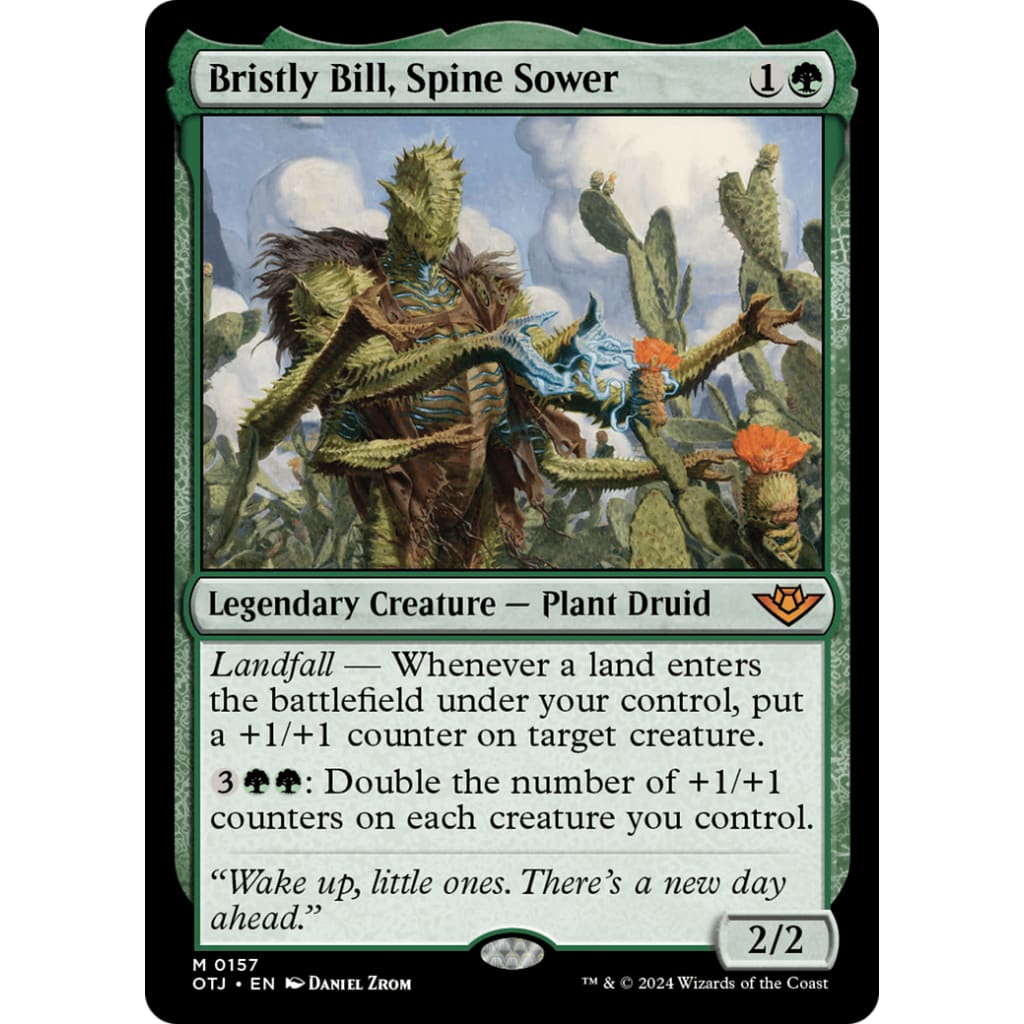 Bristly Bill Spine Sower (OTJ-157) - Single